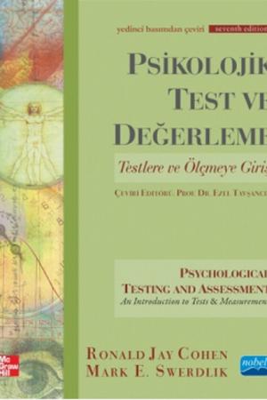 Psikolojik Test ve Değerleme Testlere ve Ölçmeye Giriş - Psychological Testing and Assessment