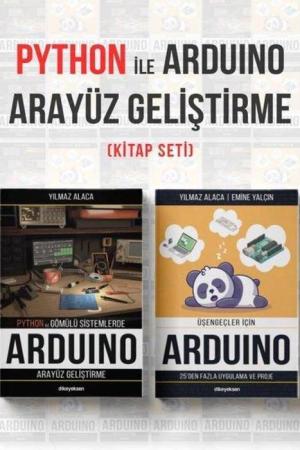 Python ile Arduino için Arayüz Geliştirme Seti (2 Kitap)