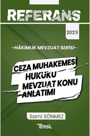 Referans Ceza Muhakemesi Hukuku Mevzuat Konu Anlatımı