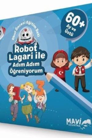 Robot Lagari İle Adım Adım Öğreniyorum 60 + Ay Ve Üstü (9 Kitap)