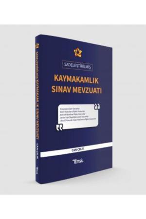 Sadeleştirilmiş Kaymakamlık Sınav Mevzuatı