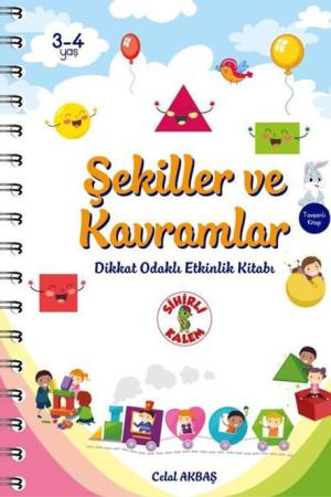 Şekiller ve Kavramlar Dikkat Odaklı Etkinlik Kitabı