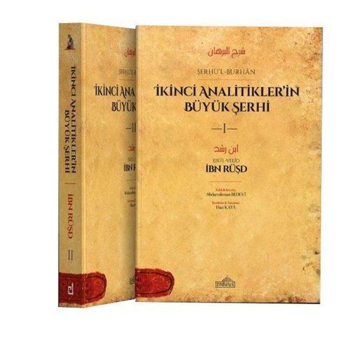 Şerhu’l-Burhan İkinci Analitikler’in Büyük Şerhi ½ Takım