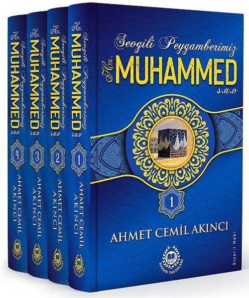 Sevgili Peygamberimiz Hz. Muhammed (s.a.v.) (4 Kitap Set Ciltli)