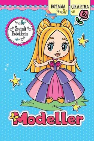 Sevimli Bebeklerim Modeller / Boyama-Çıkartma