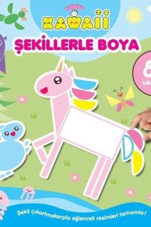 Sevimliler Kawaii Şekillerle Boya