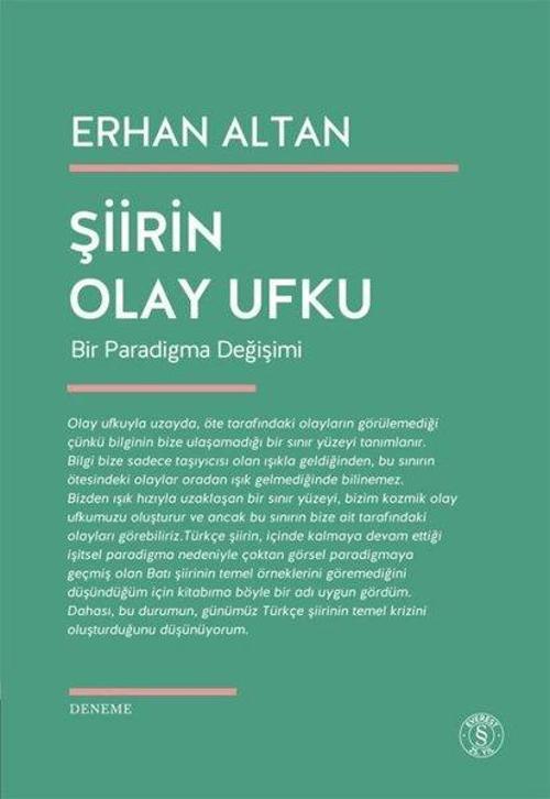 Şiirin Olay Ufku Bir Paradigma Değişimi