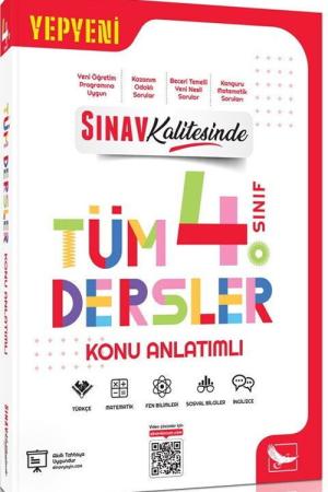 Sınav Kalitesinde 4. Sınıf Tüm Dersler Konu Anlatımlı