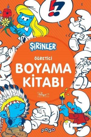 Şirinler / Öğretici Boyama Kitabı
