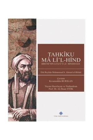 Tahkiku ma li'l-Hind Biruni'nin Gözüyle Hindistan / 13-Z-252