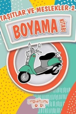 Taşıtlar ve Meslekler 2 Boyama Kitabı