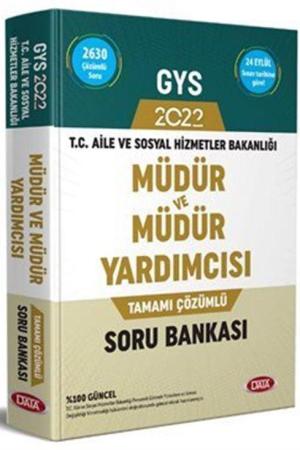 T.C. Aile ve Sosyal Hizmet Bakanlığı GYS Müdür ve Müdür Yardımcısı Tamamı Çözümlü Soru Bankası