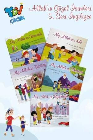 The Beautiful Names Of Allah (Allah’ın Güzel İsimleri 5.seri 5 Kitap) İngilizce