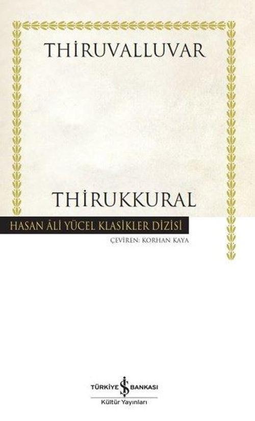 Thirukkural (Karton Kapak)