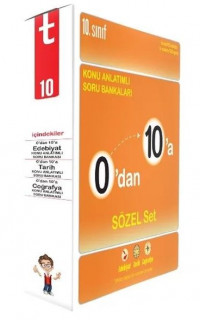 0'dan 10'a Konu Anlatımlı Soru Bankası Sözel Set