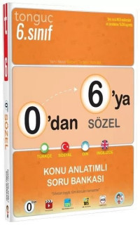 0'dan 6'ya Sözel Konu Anlatımlı Soru Bankası