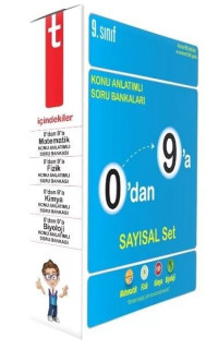 0'dan 9'a Konu Anlatımlı Soru Bankası Sayısal Set