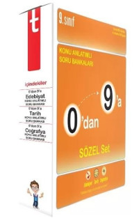 0'dan 9'a Konu Anlatımlı Soru Bankası Sözel Set