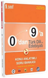 0'dan 9'a Türk Dili ve Edebiyatı Konu Anlatımlı Soru Bankası
