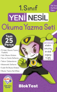 1. Sınıf Yeni Nesil Okuma Yazma Seti