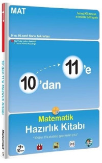 10'dan 11'e Matematik Hazırlık Kitabı