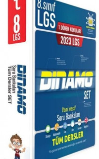 2023 8.Sınıf LGS 1. Dönem Dinamo Tüm Dersler Soru Bankası Set