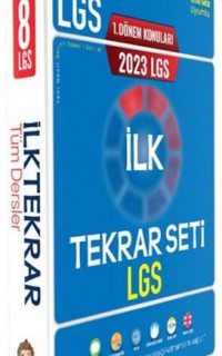 2023 8.Sınıf LGS 1. Dönem İlk Tekrar Set
