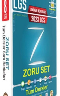 2023 8.Sınıf LGS 1. Dönem Zoru Bankası Tüm Dersler Set