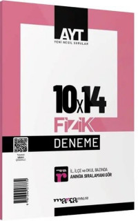 2023 AYT Fizik 10x14 Deneme