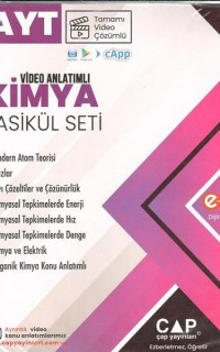 2023 AYT Kimya Video Anlatımlı Fasikül Set