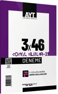 2023 AYT Sosyal Bilimler 2 3x46 Deneme