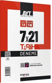 2023 AYT Tarih 7x21 Deneme