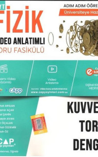 2023 Fizik Kuvvet Tork Denge Video Anlatımlı Soru Fasikülü