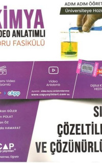 2023 Kimya Sıvı Çözeltiler ve Çözünürlük Video Anlatımlı Soru Fasikülü
