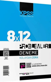 2023 KPSS Problemler 8x12 Deneme