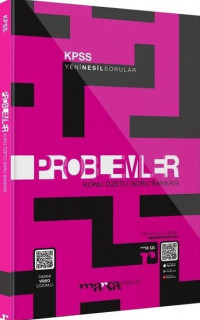 2023 KPSS Problemler Konu Özetli Yeni Nesil Soru Bankası