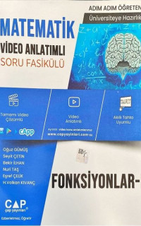 2023 Matematik Fonksiyonlar 1 Video Anlatımlı Soru Fasikülü