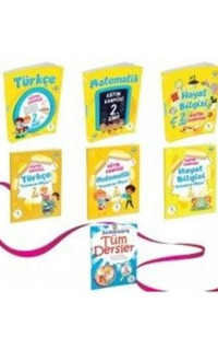 2.Sınıf Eğitim Kampüsü Seti - 3 Kitap Takım - Bulmaca Hediyeli