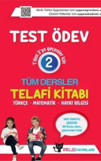 2.Sınıf Telafi Kitabı Tüm Dersler