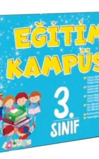 3.Sınıf Eğitim Kampüsü Seti - 4 Kitap Takım - Bulmaca Hediyeli