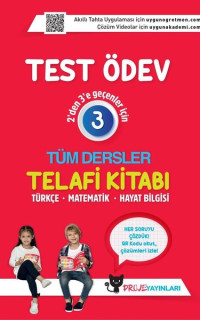 3.Sınıf Telafi Kitabı Tüm Dersler