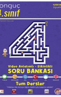 4.Sınıf Tüm Dersler Video Anlatımlı Etkinlikli Soru Bankası