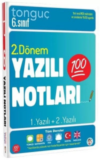 6.Sınıf Yazılı Notları 2.Dönem 1+2.Yazılı