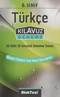 6.Sınıf Türkçe Kılavuz Deneme