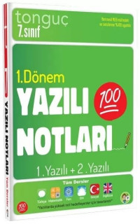 7.Sınıf Yazılı Notları 1.Dönem 1+2.Yazılı