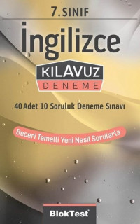7.Sınıf İngilizce Kılavuz Deneme