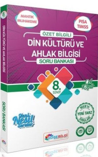 8. Sınıf Din Kültürü ve Ahlak Bilgisi Özet Bilgili Soru Bankası 