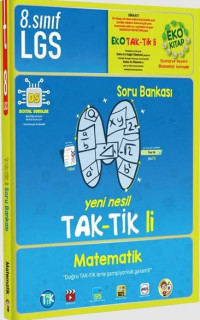 8.Sınıf Matematik Eko Taktikli Soru Bankası
