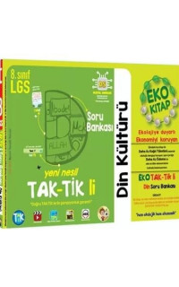 8.Sınıf Taktikli Din Kültürü ve Ahlak Bilgisi Soru Bankası