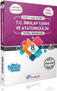 8. Sınıf T.C. İnkılap Tarihi ve Atatürkçülük Özet Bilgili Soru Bankası